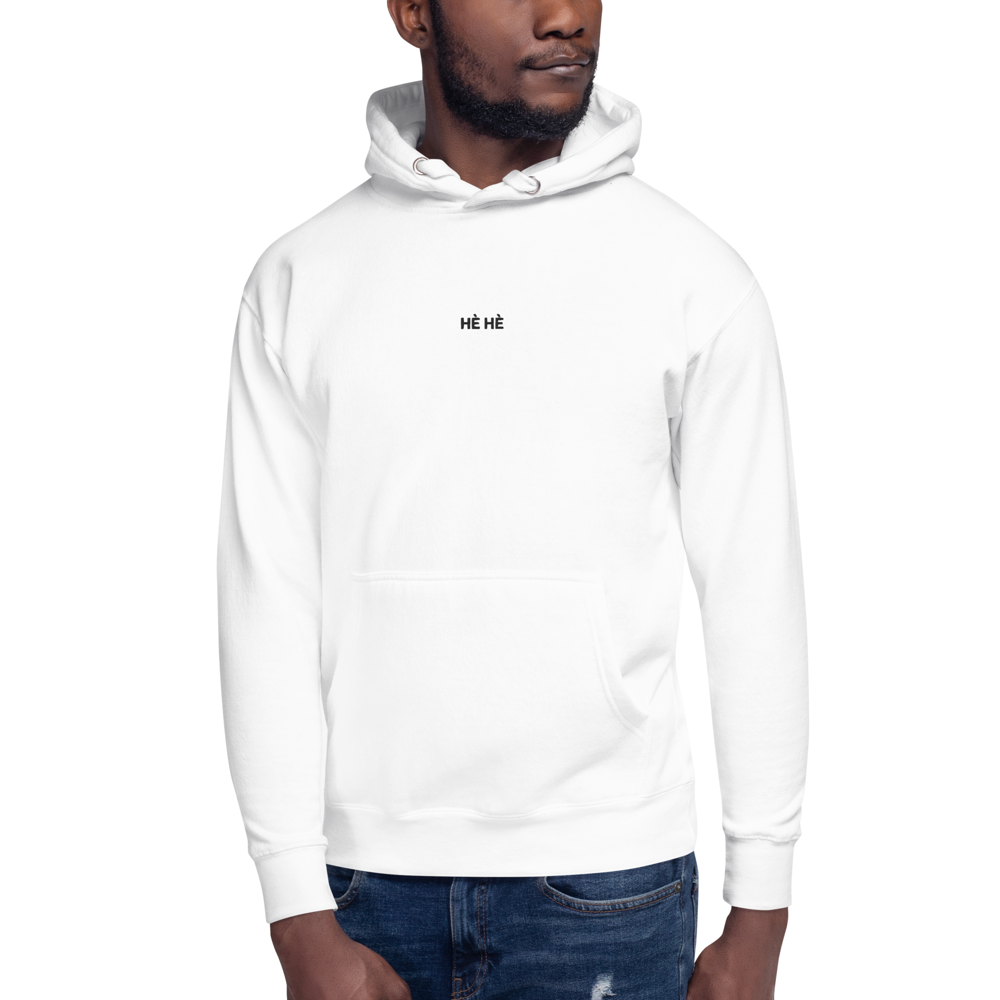 Hè Hè Hoodie - White