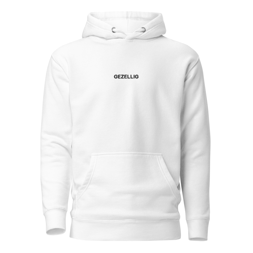 Gezellig Hoodie - White