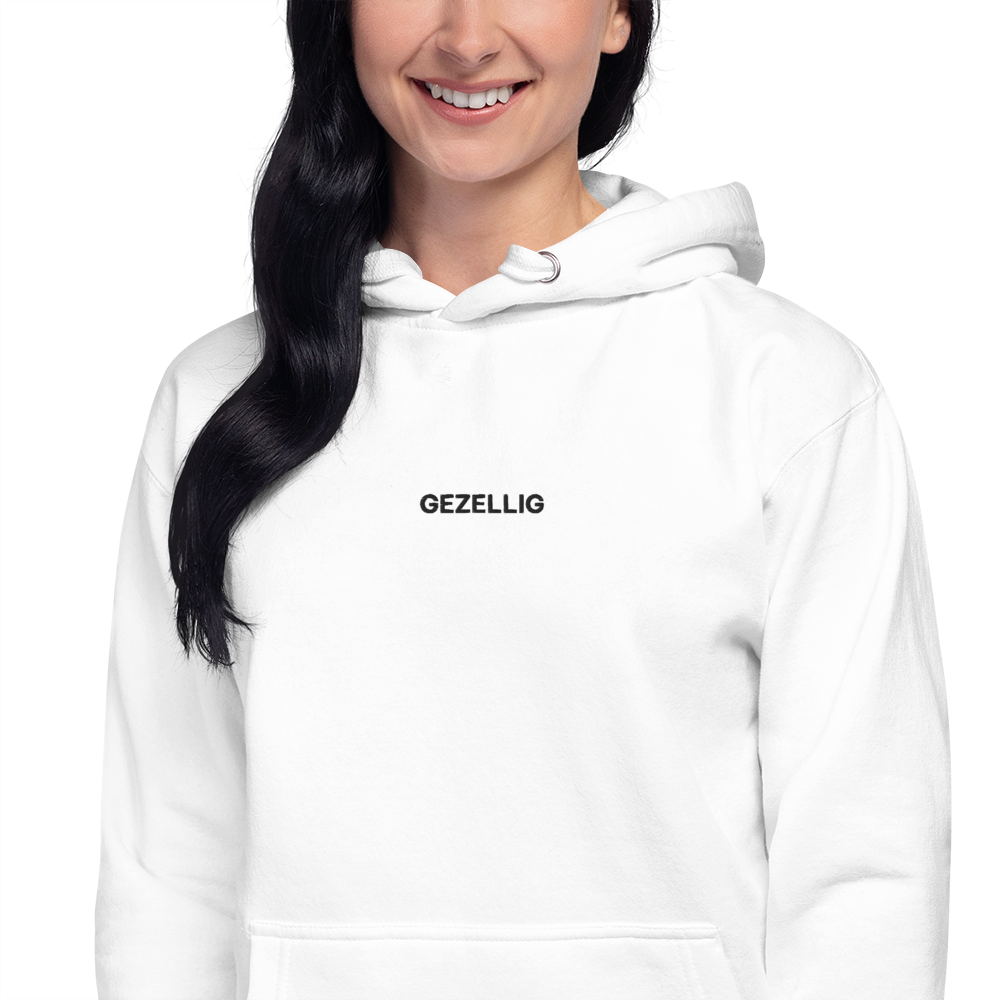 Gezellig Hoodie - White